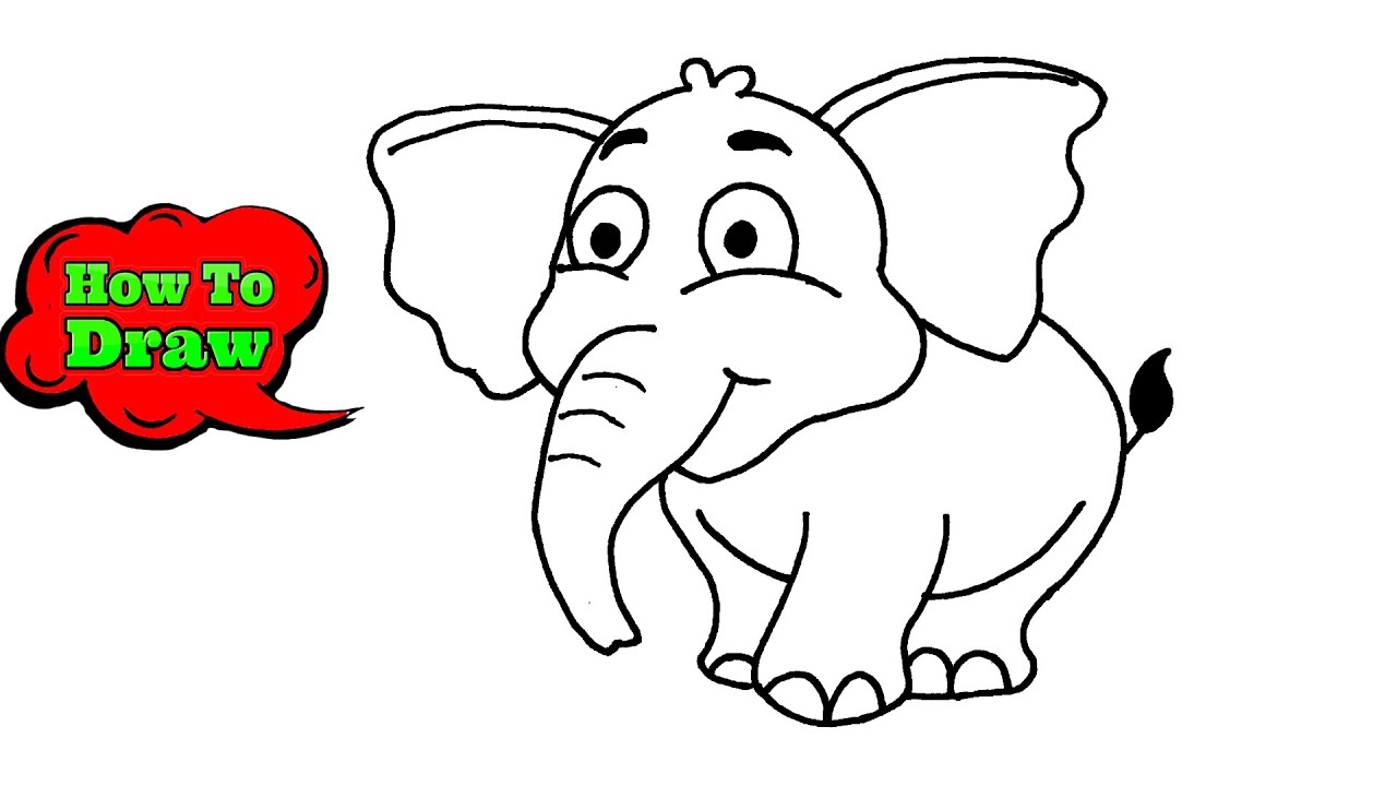 How To Draw Animals | Animals Drawing Easy Tutorial Video For Kids - YouTube