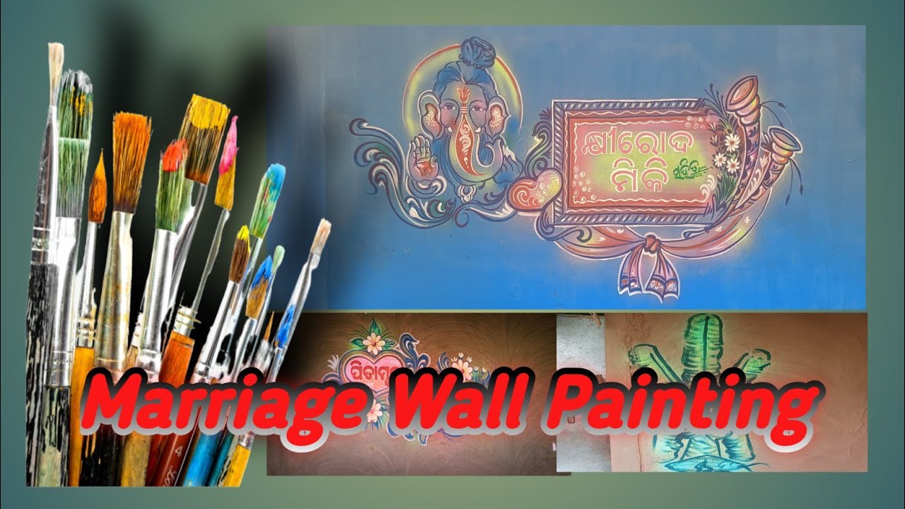 Marriage Wall Painting 2023/Madan Art Bargaon 🎨 YouTube
