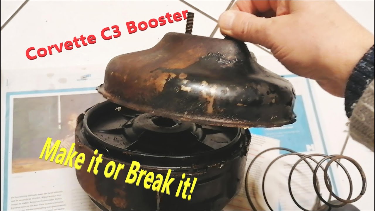 Corvette C3 Brake Booster : Make it or Break it !!