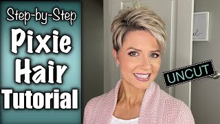 Sharalee Uncut: Pixie Hair Tutorial in REAL Time!
