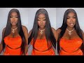 Zig Zag Part Tutorial On A Glueless Closure Wig FT Megalook Hair | No Baby Hair! Beginner Friendly!