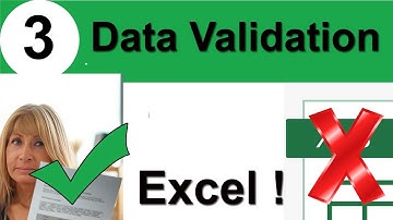 Master Excel Data Validation |  3 Tricks You need to Know!