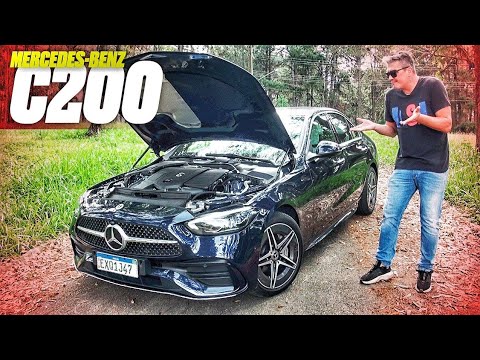 Mercedes-Benz C200 - FAZ 16,2 KM/L E CUSTA R$ 50 MIL A MENOS QUE O TOP. MAS É MELHOR QUE O BMW 320i?