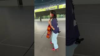 CELLO x ROLLER SKATES?!?!