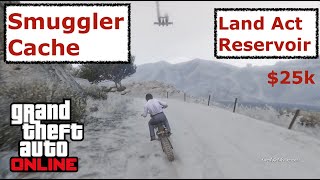 Land Act Reservoir Plane Crash - Smuggler Cache (GTA Online)