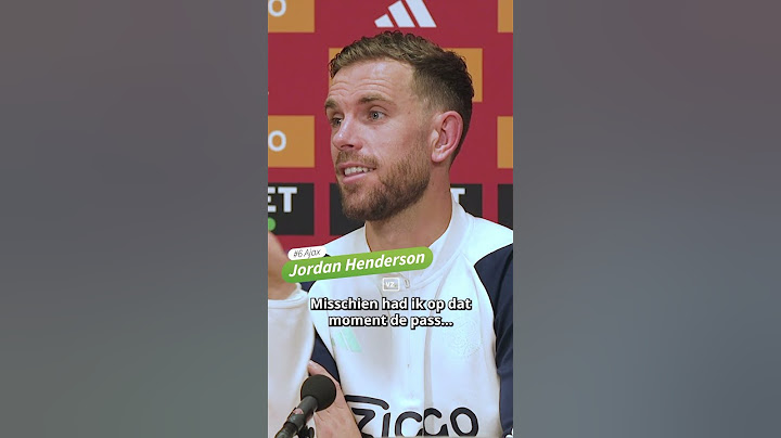 Wanneer gaat Jordan Henderson voor de killerpass bij Ajax? 💥 #henderson #ajax #ajapsv