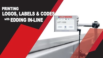 Printing Logos and Barcodes on Herbal Oil Bottles | Edding In-Line