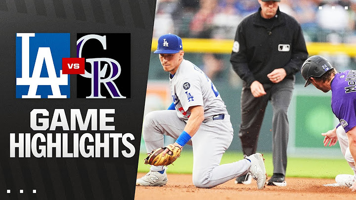 Dodgers vs. Rockies Game Highlights (6/24/25) | MLB Highlights