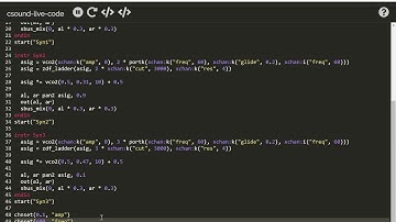 Live Code - Modular-esque - 2018.08.01