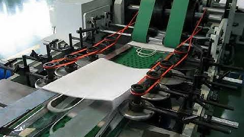 Fully Automatic Sheet-fed Square Bottom Paper Bag Machine—K35 TF