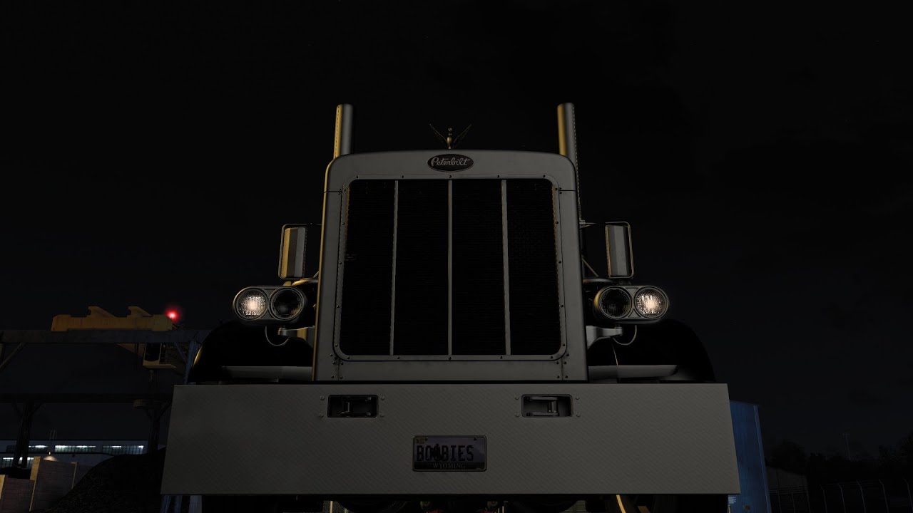 Straight Pipe 3406 CAT lowboys i-80 Smoken Joe 