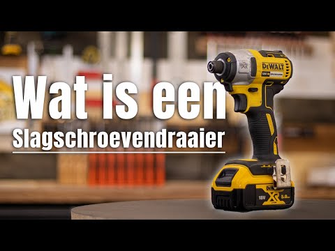 Video: Wat is een slagschroevendraaier?