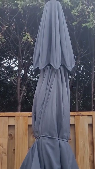 ULTCOVER Patio Umbrella Cover #patio #review #amazon #fyp #amazonfinds