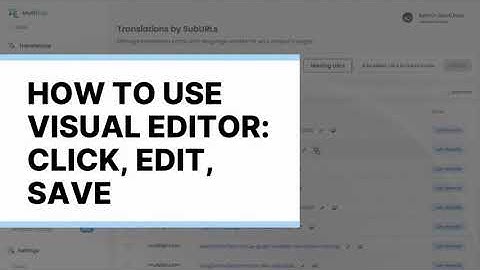MultiLipi Visual Editor Tutorial: Click, Edit, & Save