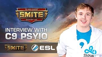 SMITE EU Pro League Kick Off - C9 Psyio Interview