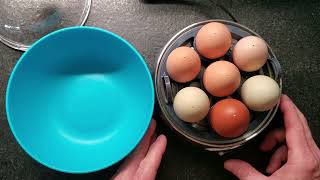 Elite Gourmet Easy Egg Cooker  Test