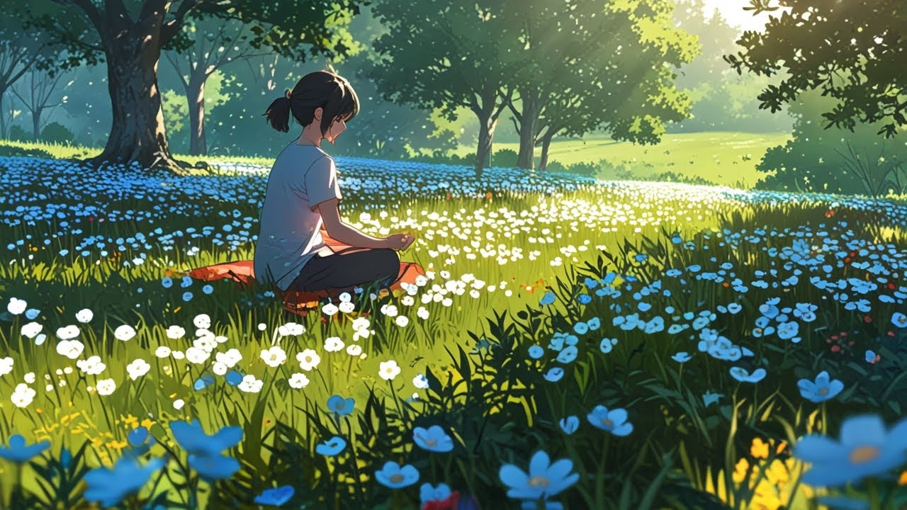 Finding Peace Among the Wildflowers 🌼 | Morning Meditation in Nature