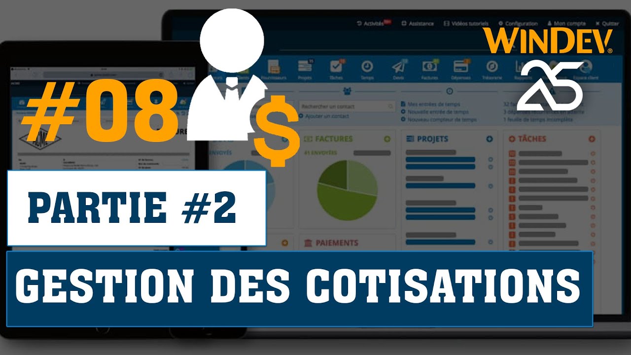 WinDev : GECOT #08 - Gestion des cotisations - 2