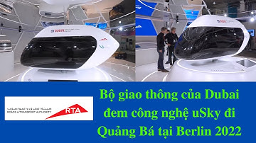 RTA triển lãm dự án uSky tại InnoTrans Berlin 2022