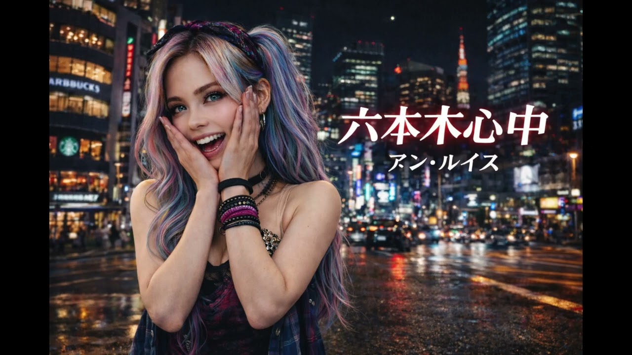 AI COVER】六本木心中 - アン・ルイス【🎸Alternative Rock Girl AI COVER】六本木心中 - アン・ルイス【🎸Alternative Rock Girl