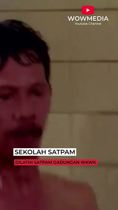 Bisakah mandi 10 menit ?? Satpam LAKER ala Warkop DKI😆