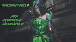 Resident Evil 2 Remake, Ada Cyberpunk Westworld Re2R Pc Mods