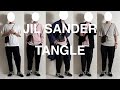 【JIL SANDER（ジルサンダー）】TANGLE SM（タングル　スモール）。あるミニマリストの商品レビュー＋バッグを使用した春夏コーディネート紹介。