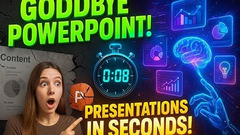 Goodbye PowerPoint! This FREE AI Creates Stunning Presentations in Seconds 🚀 Must watch #powerpoint