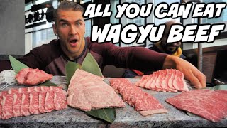EATING $1300 OF WAGYU BEEF | PRO EATER VS ALL YOU CAN EAT WAGYU | JAPANESE A5 WAGYU | Japanese BBQ
