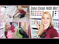 CLEAN & DECLUTTER WITH ME -ZONE CLEANING- MASTER BEDROOM