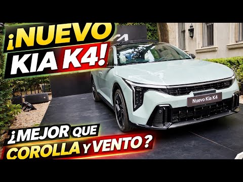 Kia lanza el sedán K4 en Argentina. Versiones,, equipamiento y precios confirmados.