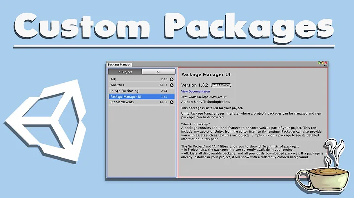 How To Create Your Own Custom Unity Packages