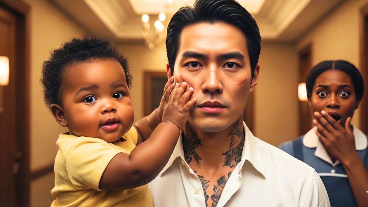 Most Feared Korean Don Fired Everyone, But When the Black Janitor’s Baby Called Him “Papa,” He Froze
