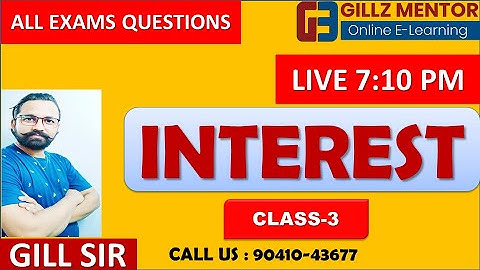 SIMPLE INTEREST MATHS  PUNJAB POLICE-PATWARI-EXCISE-PSSSB EXAMS || TRICKY INTEREST-3