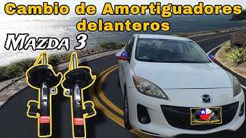 Como cambiar Amortiguadores de un mazda 3 (Segunda Generación)