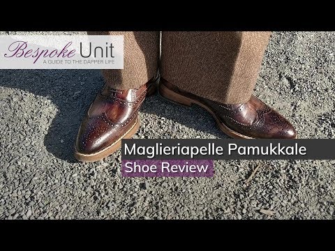 Maglieriapelle Pamukkale Shoe Review: Artfully Handmade Rustic Brogues From Turkey