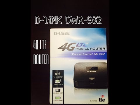 #REVIEW : D-LINK DWR-932 4G LTE WIFI ROUTER