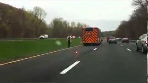 Accident brings northbound 684 traffic to a crawl