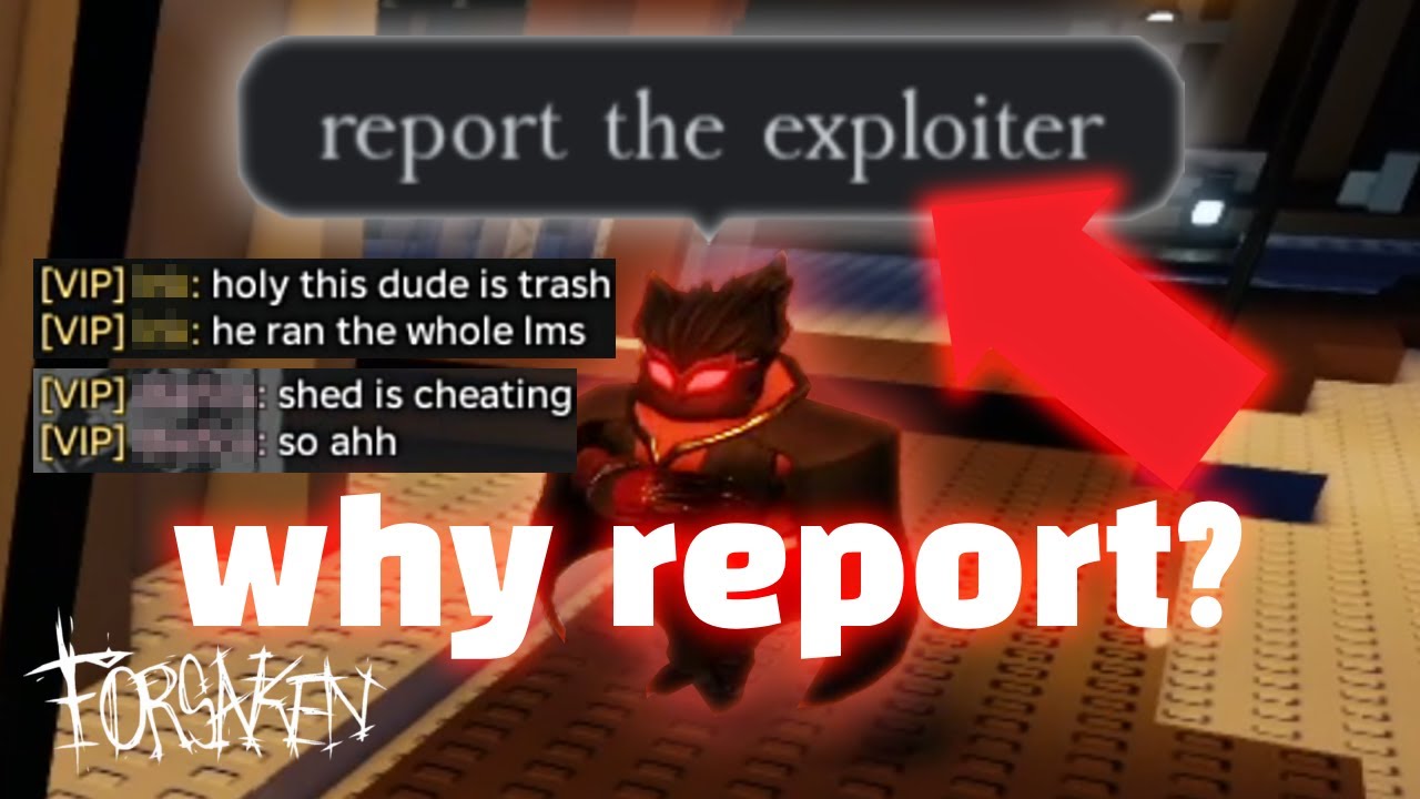 They Say I’m Hacking in Forsaken