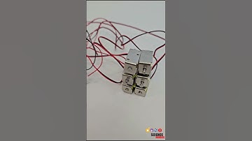 Displaying braille characters with solenoids @Arduino science project
