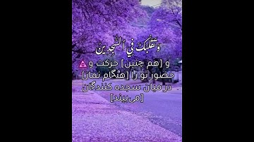 Сура Аш-Шуара 217 -220 Аяты  سوره الشعراء من الايه ٢١٧ الي ٢٢٠ #قرآن #قران_كريم #قرآن