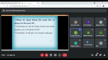 dược lý bài Histamine và các thuốc kháng histamin (2)