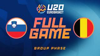 Group Phase | Slovenia v Belgium | Full Basketball Game | FIBA U20 Women's EuroBasket 2026