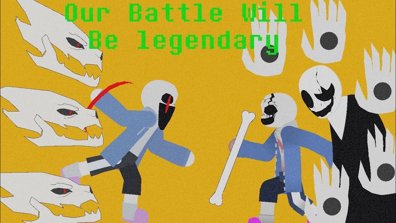 VHS SANS VS LastBreath Sans Undertale Hacker Ending VS Undertale Last 