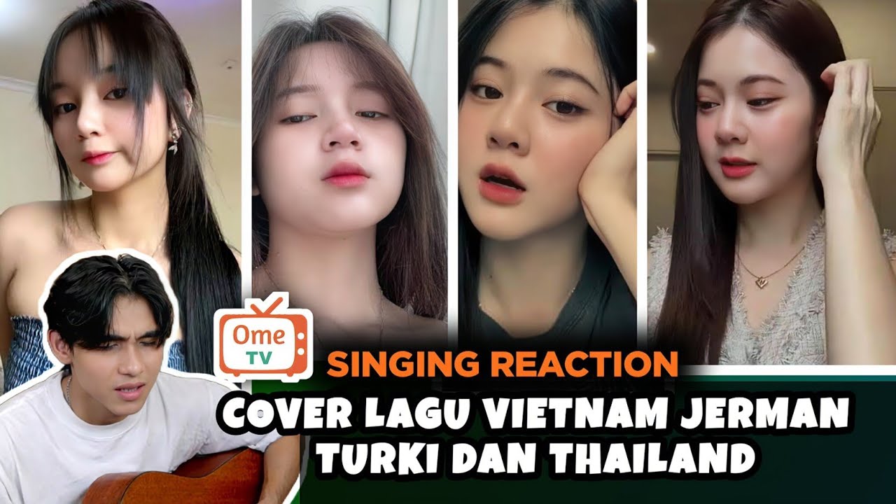 SINGING REACTION‼️COUNTRY THAILAND,SPAIN,GERMANY,VIETNAM AND TURKEY #ometvsingingreactions 