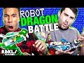 LEGO Dragon Robot Battle  - REBRICKULOUS