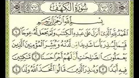 سورة الكهف قراءة واستماع /للشيخ ماهر المعيقلي