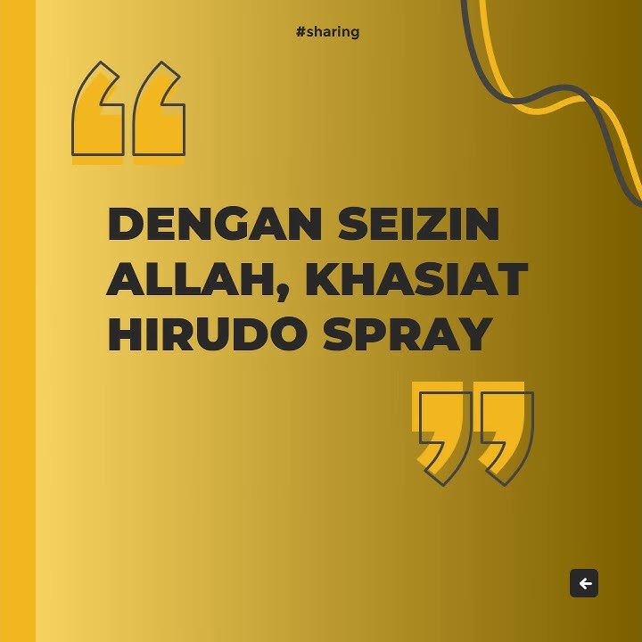 MANFAAT HIRUDO SPRAY UNTUK KESEHATAN