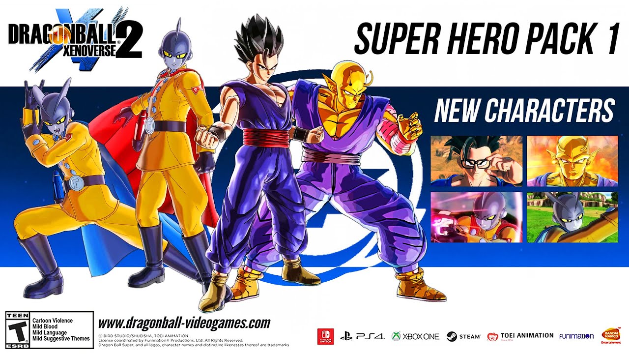 Release Date Announced for Dragon Ball Xenoverse 2's Hero of Justice DLC  Pack 2!! Gohan (Beast) Joins the Fight!!]