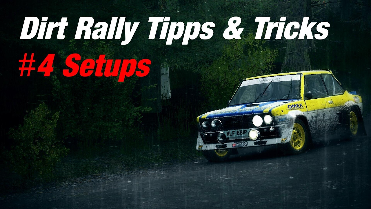 dirt 4 setups dirt 4 setups